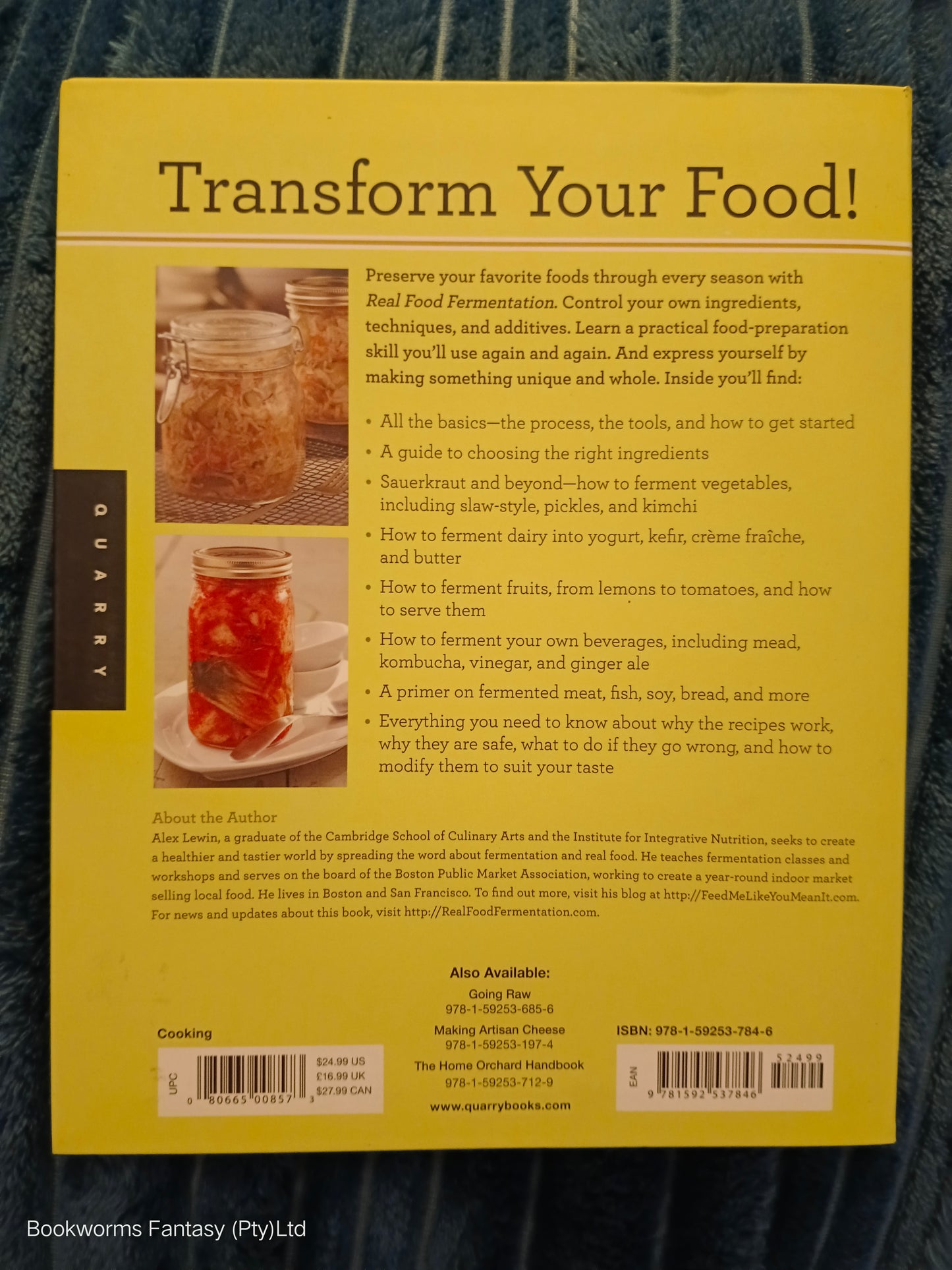 Real Food Fermentation by Alex Lewin