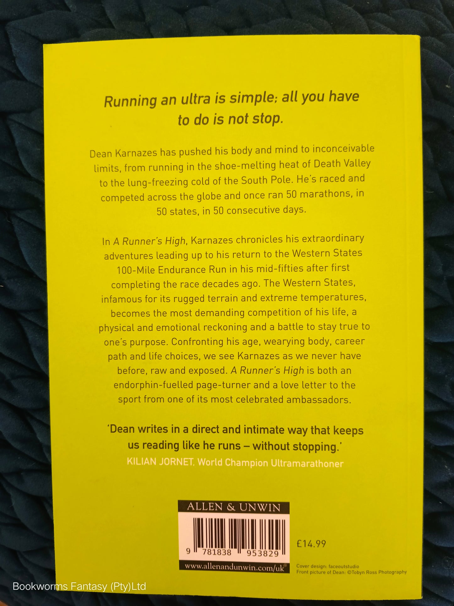 A Runner's High by Dean Karnazes