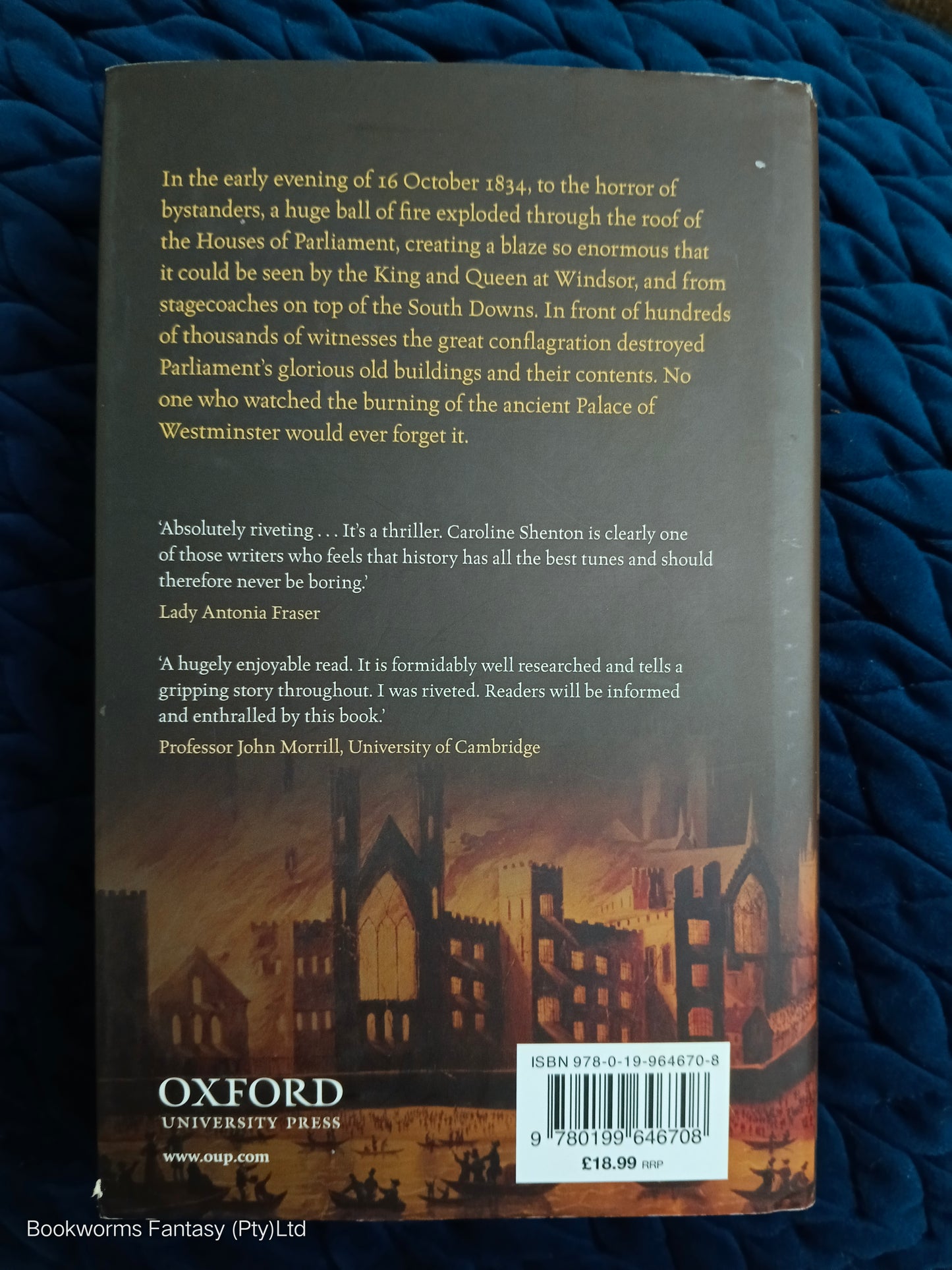 The Day Parliament Burned Down by Caroline Shenton
