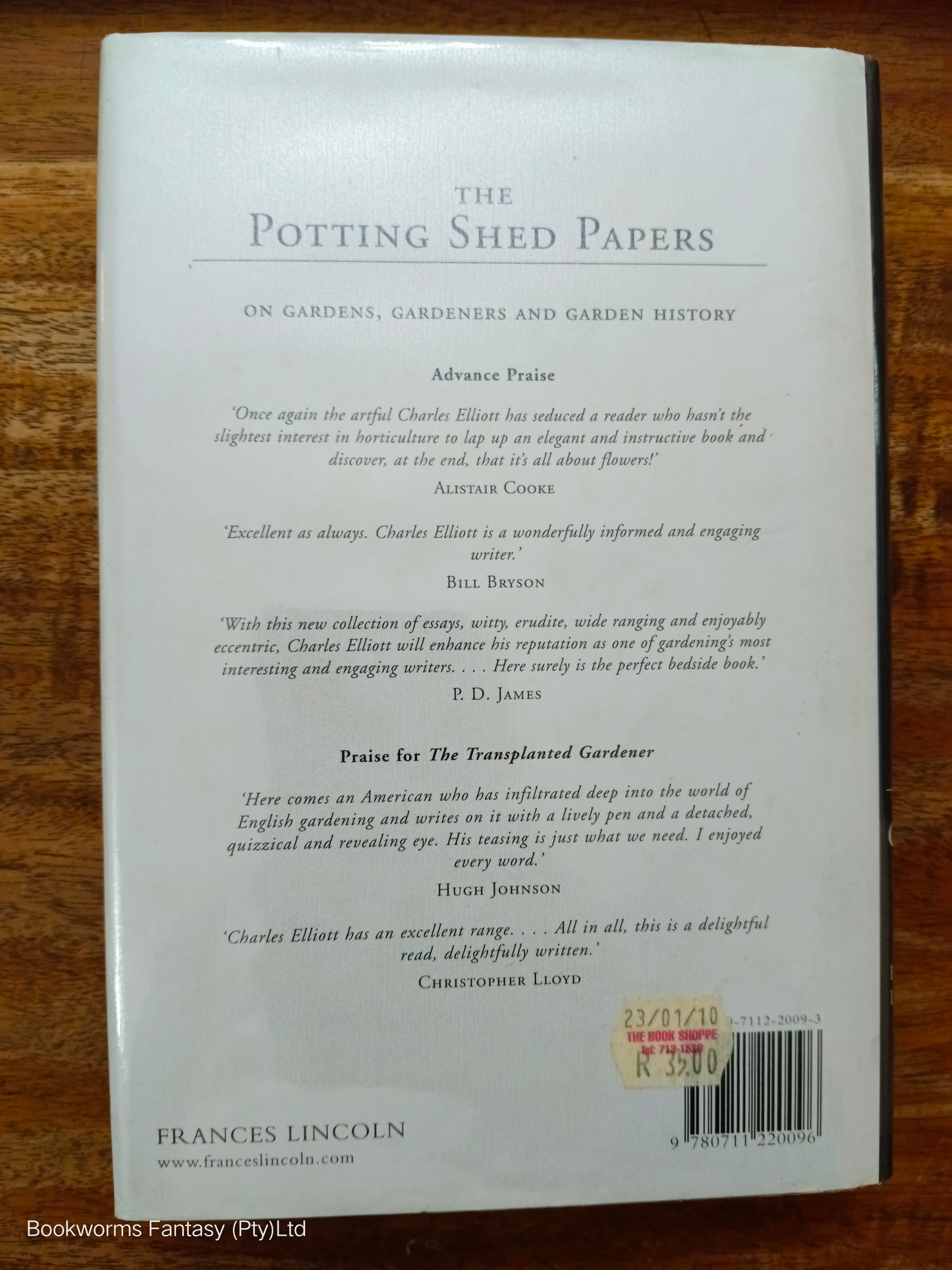 The Potting-Shed Papers by Charles Elliot